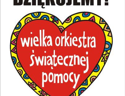 Dziękujemy za kolejny finał WOŚP w naszej szkole - byliście super !