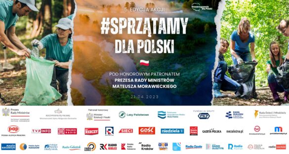 plakat sprzątamy dla polski
