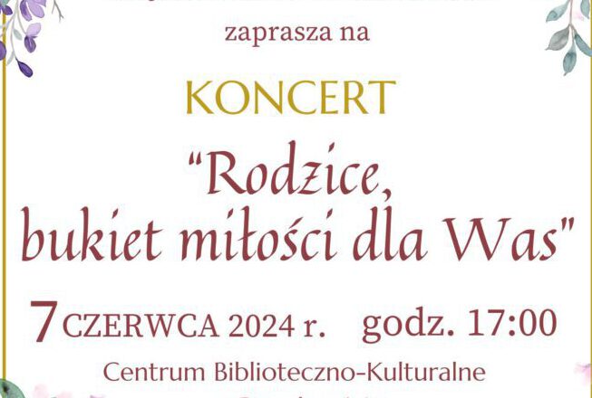 plakat koncert