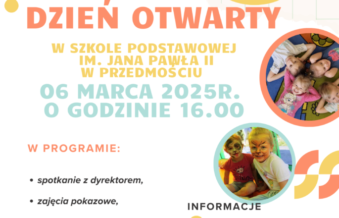 dzien otwarty plakat